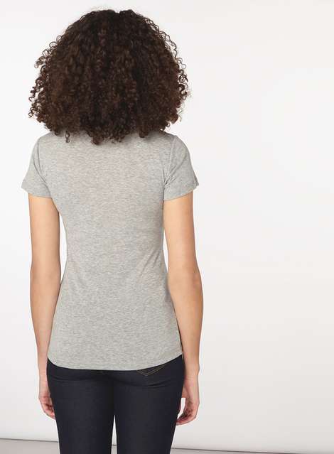 **Tall Grey Cotton T-Shirt